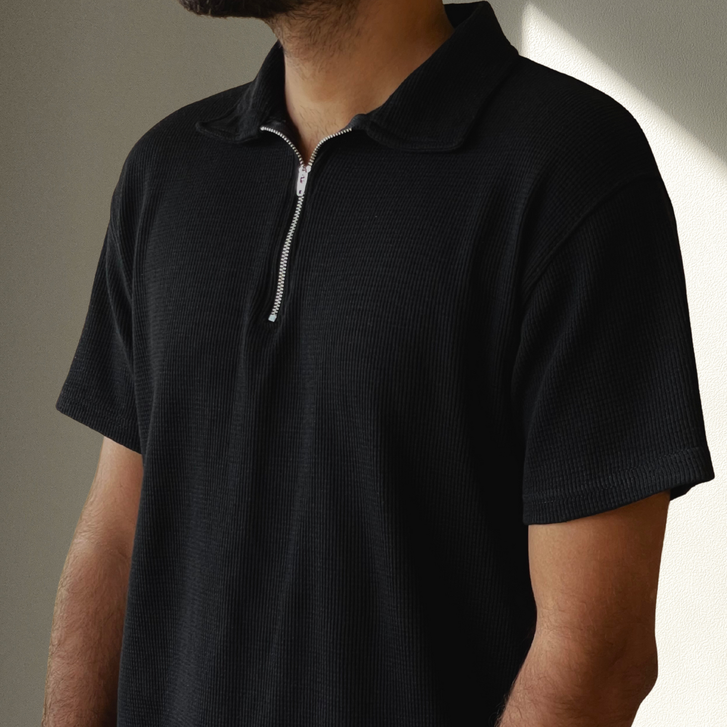 Gravitate Black Polo