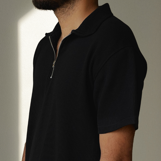 Gravitate Black Polo